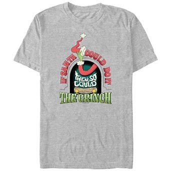 Big & Tall Dr. Seuss Grich If Santa Could Do It Graphic Tee