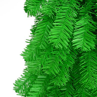PULEO INTERNATIONAL 6' Pre-Lit Whimsical Artificial Wrapped Christmas Tree