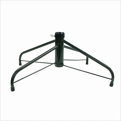 PULEO INTERNATIONAL 7.5' Pre-Lit Flocked Alaskan Winter Fir Tree