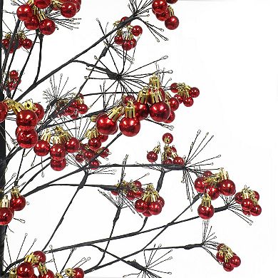 Puleo International 6' Pre-Lit Adorned Twig Tree