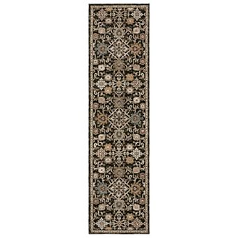 StyleHaven Alexander Vintage Bohemian Brown/Multi Area or Throw Rug