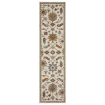 StyleHaven Alexander Persian Inspired Ivory/Multi Area or Throw Rug