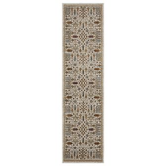 StyleHaven Alexander Ancient Traditions Ivory/Gold Area or Throw Rug