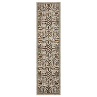 StyleHaven Alexander Ancient Traditions Ivory/Gold Area or Throw Rug