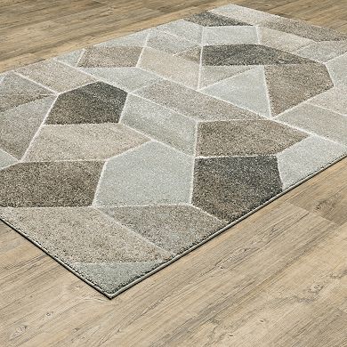 StyleHaven Colton Geometric Power-Loomed Area Rug