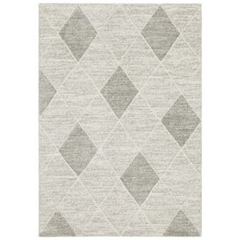 StyleHaven Colton Geomtric Diamond Power-Loomed Area Rug