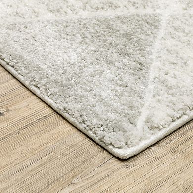 StyleHaven Colton Geomtric Diamond Power-Loomed Area Rug