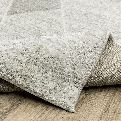 StyleHaven Colton Geomtric Diamond Power-Loomed Area Rug
