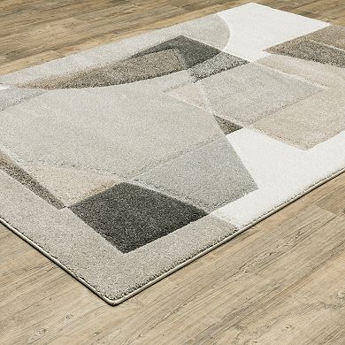 StyleHaven Colton Geometric Shapes Power-Loomed Area Rug