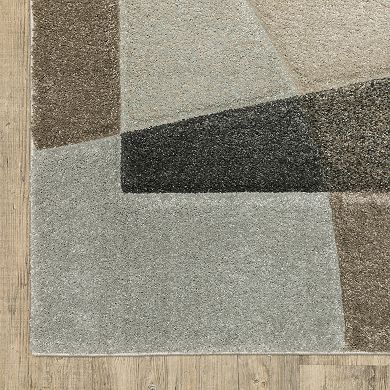StyleHaven Colton Geometric Shapes Power-Loomed Area Rug