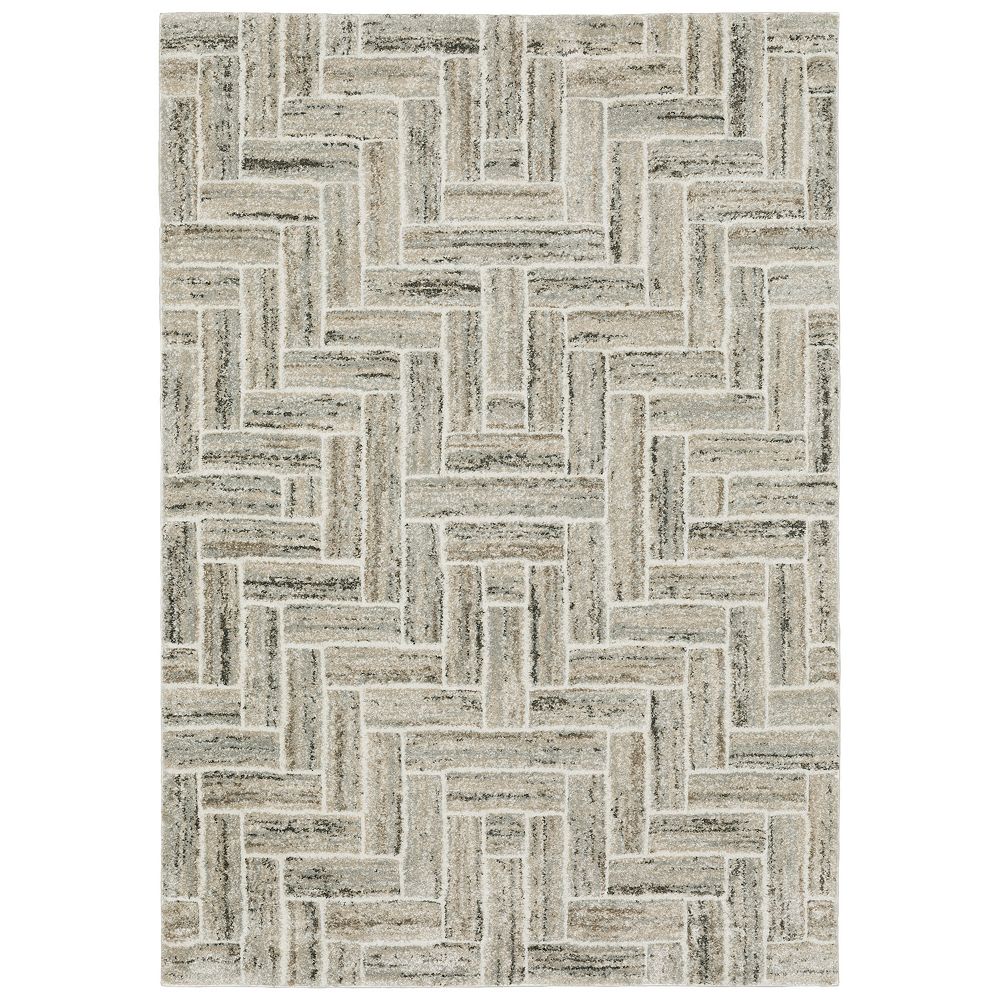 StyleHaven Colton Herringbone Power-Loomed Area Rug