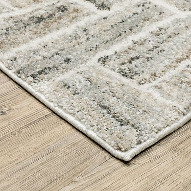 StyleHaven Colton Herringbone Power-Loomed Area Rug