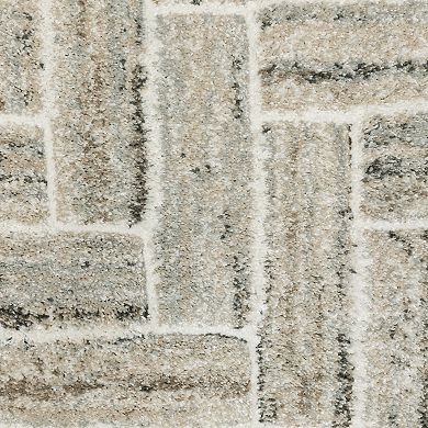 StyleHaven Colton Herringbone Power-Loomed Area Rug