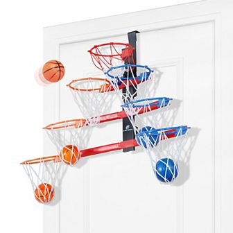 E-Jet Over-The-Door Basketball Hoop Game