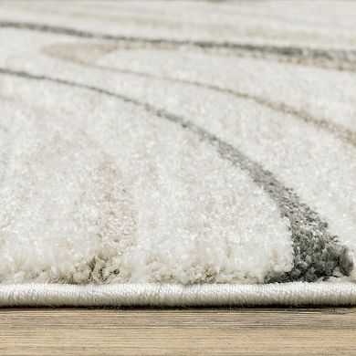 StyleHaven Colton Abstract Waves Power-Loomed Area Rug