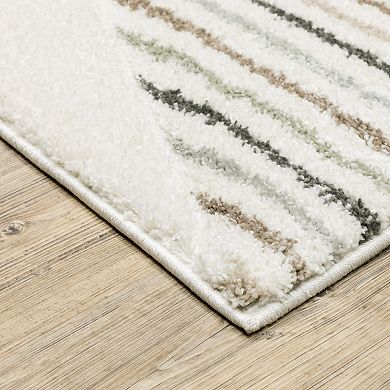 StyleHaven Colton Geometric Diamond Power-Loomed Area Rug