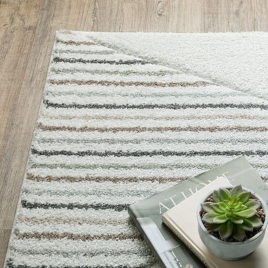 StyleHaven Colton Geometric Diamond Power-Loomed Area Rug