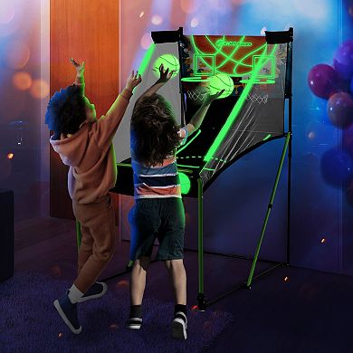 E-Jet Glow-In-The-Dark Basketball Arcade Game