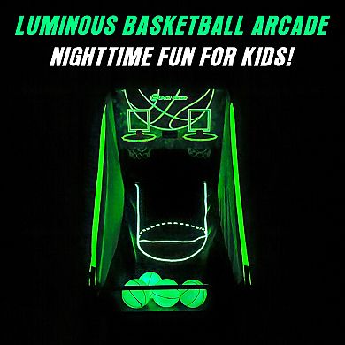 E-Jet Glow-In-The-Dark Basketball Arcade Game