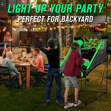 E-Jet Glow-In-The-Dark Basketball Arcade Game