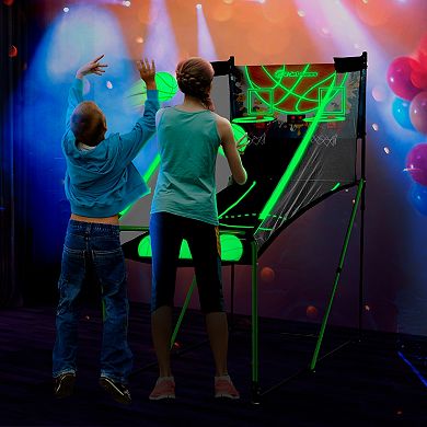 E-Jet Glow-In-The-Dark Basketball Arcade Game