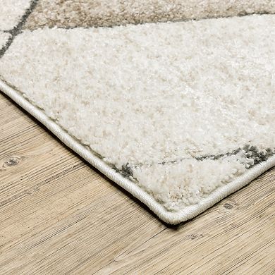 StyleHaven Colton Primative Lattice Power-Loomed Area Rug