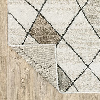 StyleHaven Colton Primative Lattice Power-Loomed Area Rug