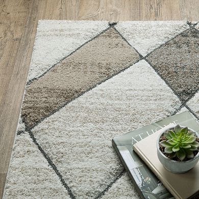 StyleHaven Colton Primative Lattice Power-Loomed Area Rug