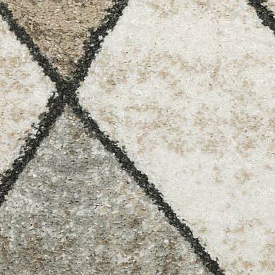 StyleHaven Colton Primative Lattice Power-Loomed Area Rug