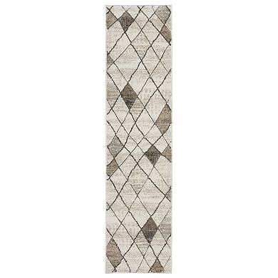 StyleHaven Colton Primative Lattice Power-Loomed Area Rug