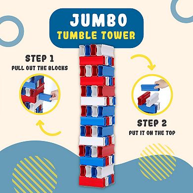 E-Jet Jumbo Tumble Tower Game
