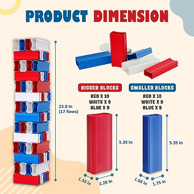 E-Jet Jumbo Tumble Tower Game