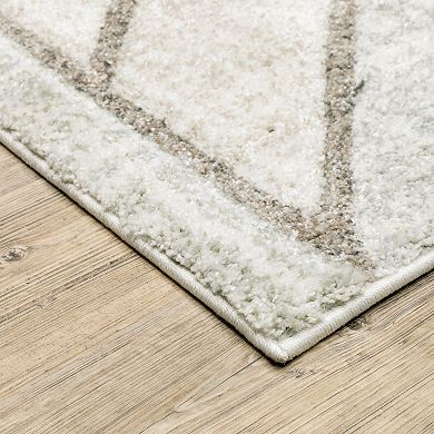 StyleHaven Colton Geometric Lines Power-Loomed Area Rug
