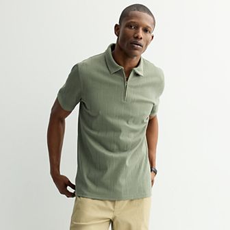 Men's Apt. 9® Zipper Polo