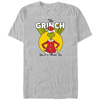 Men's Dr. Seuss The Grinch You're A Mean One Graphic Tee