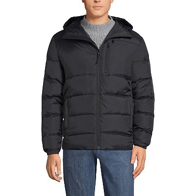 Men s Lands End Max 600 Down Puffer Hooded Jacket