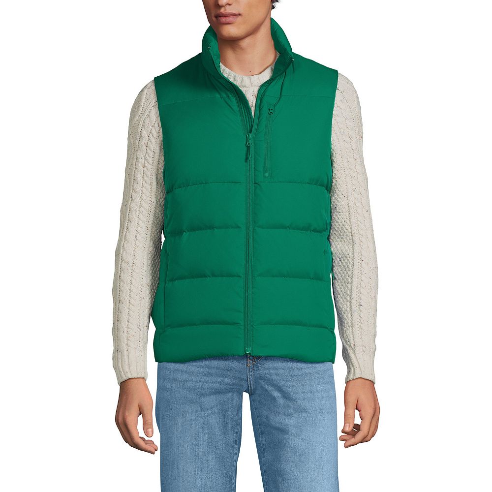 【CORNERSTONE】22aw blade down best size44 Men's Lands' End Max 600 Down Puffer Vest