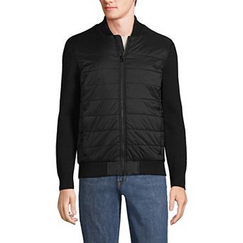 Men's Lands' End Insulated Sweater Jacket