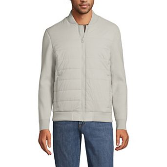 Men's Lands' End Insulated Sweater Jacket