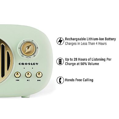 Crosley Piper Portable Bluetooth Speaker