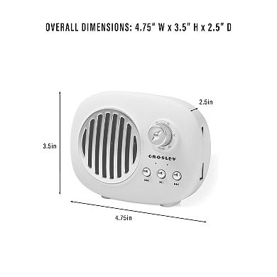 Crosley Piper Portable Bluetooth Speaker