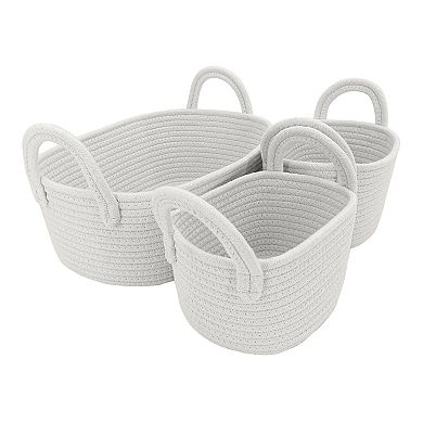Sonoma Goods For Life® 3-Pack Rope Storage Baskets