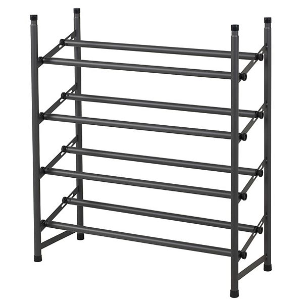 Sonoma Goods For Life® 4-Tier Expandable Shoe Rack - Black
