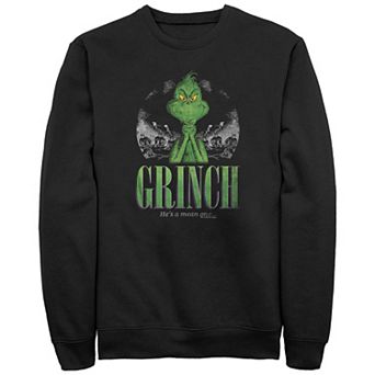Big & Tall Dr. Seuss Grinch He Is A Mean One Graphic Fleece