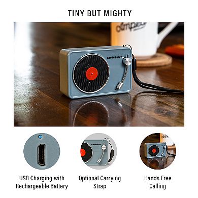 Crosley Mini Record Player Portable Bluetooth Speaker