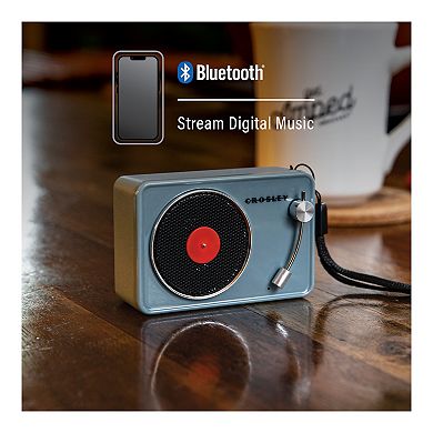 Crosley Mini Record Player Portable Bluetooth Speaker