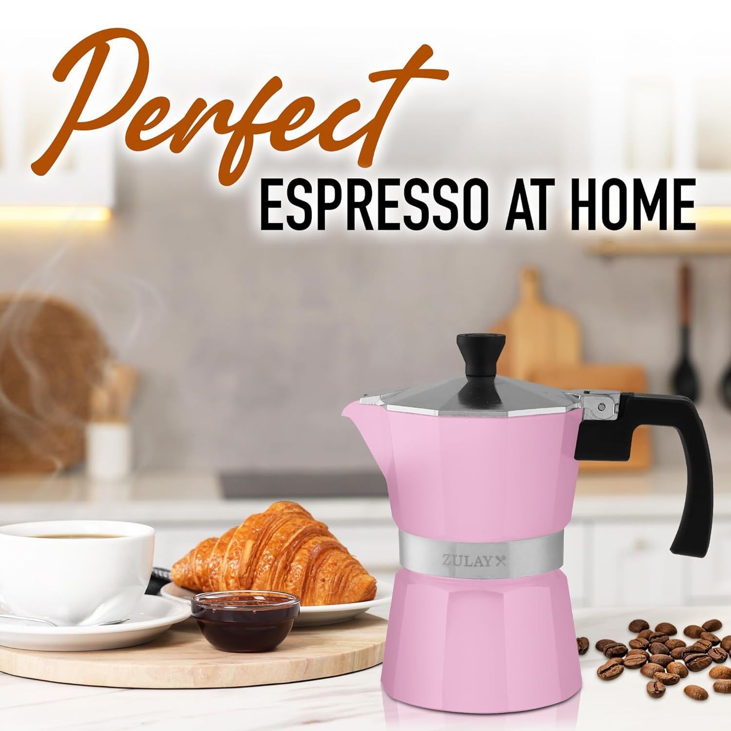 Zulay Kitchen Moka Pot Espresso Maker - Thumbnail 4