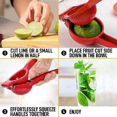 Zulay Kitchen Premium Quality Metal Lime Squeezer