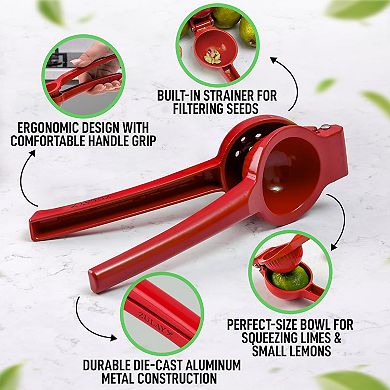 Zulay Kitchen Premium Quality Metal Lime Squeezer