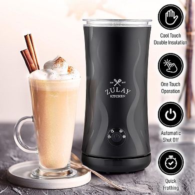 Zulay Kitchen Powerful 4-in-1 Electric Milk Frother And Steamer